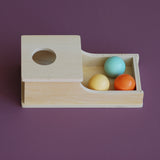 Montessori object permanence box